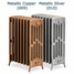 CI-NE660-6-D-009-010 - Georgian 6 Column Cast Iron Radiator H660mm x W1485mm CI-NE660-6-D-009-010 - Georgian 6 Column Cast Iron Radiator H660mm x W1485mm
